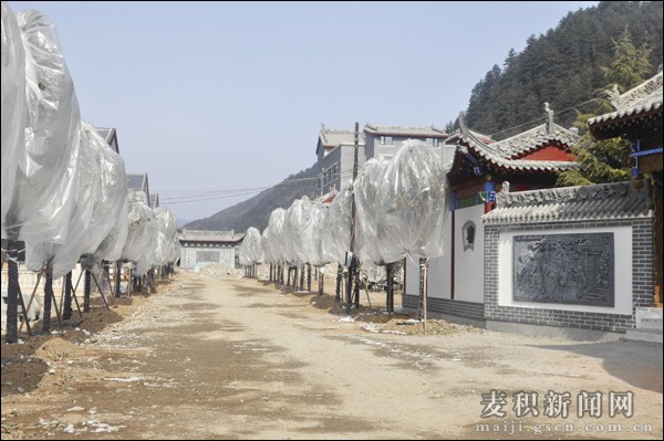 天盼利桥山庄项目建设现场 天盼利桥山庄项目建设现场
